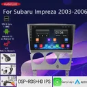 2DIN Без DVD Автомобильный Радиоприемник Android Мультимедийный Плеер Авто Carplay GPS Навигация для Subaru Impreza GD GG 2003 2004 2005 2006