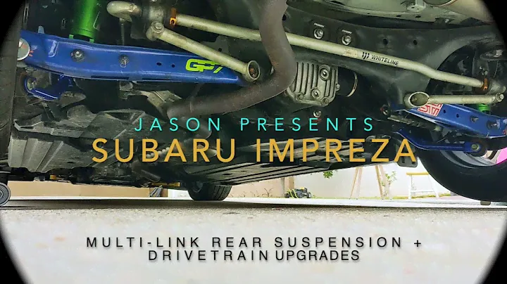 Subaru Impreza Sport - multi-link rear suspension and driveline upgrades