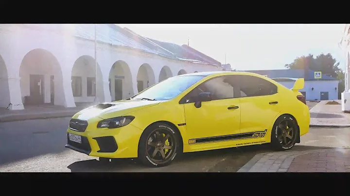Самая яркая машина в Костроме! Subaru WRX STI
