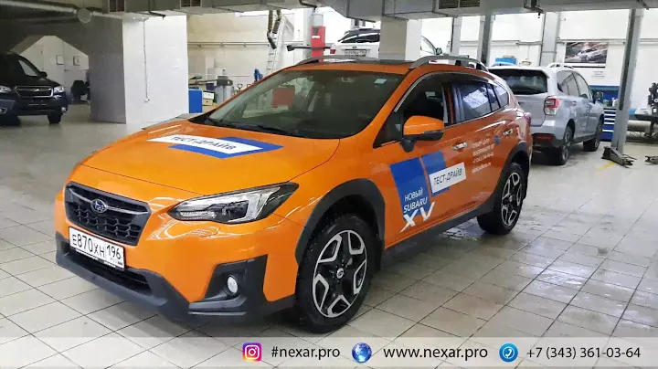 Дефлекторы окон на Subaru XV (GT; 2017-)