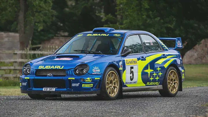 2001 Subaru Impreza WRC Ex-Richard Burns