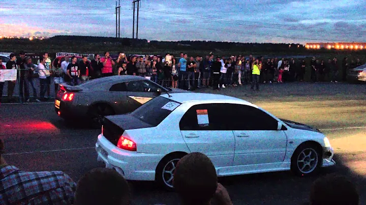 Nissan GTR vs Mitsubishi Lancer Evolution