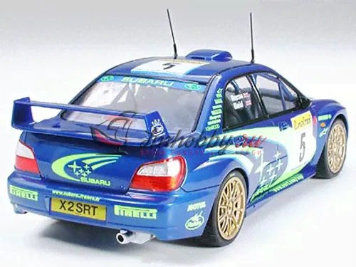 Subaru Impreza WRC 2001 масштаб 1:24 Tamiya 24240-1
