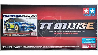 Tamiya 1/10 subaru impreza 4WD Kit w/ TT-01E Chassis motor ESC 47372-60A-0