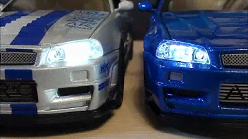 Знакомый всем: 1/32 Nissan Skyline GT-R R34. Из Поднебесной.