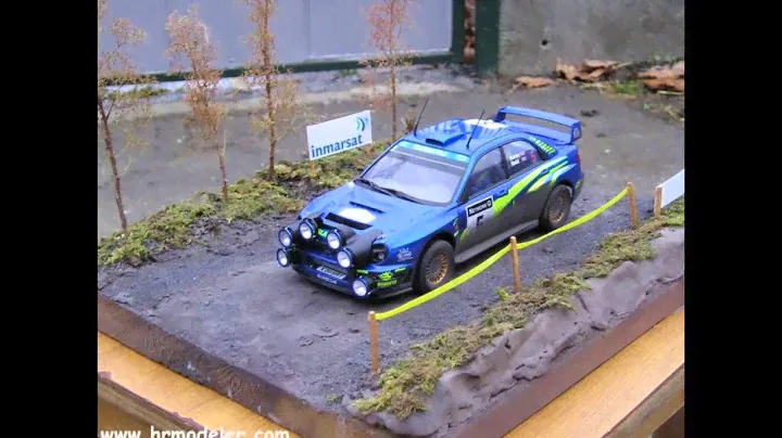 TAMIYA 1:24 SUBARU IMPREZA WRC 2001 RALLY OF GREAT BRITAIN