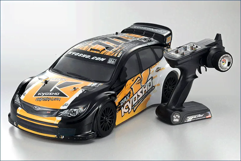 Модель раллийного автомобиля Kyosho DRX GP Subaru One11 Impreza 4WD RTR масштаб 1:9 2.4G - 31054B