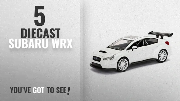 Top 10 Diecast Subaru Wrx [2018]: Jada Toys Fast & Furious 8 Diecast SUBARU WRX STI Vehicle (1:24