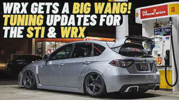 The WRX Hatch Gets a Big Wing + Dyno Day Updates for STI & WRX