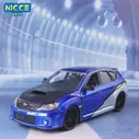 Nicce 1:24 The Brian 2012 Subaru Impreza WRX STI, Отлитый под давлением Автомобиль, Горячие игрушки, Модель Автомобиля, Коллекция детских подарков J46