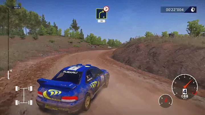 WRC 10 : Subaru Impreza WRC 1997 (Copex Rally Chile,Biobio Stage) Gameplay [4K60FPS]