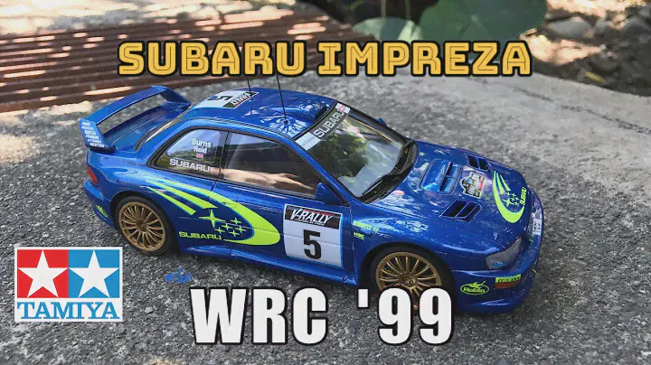 Building a 1:24 Scale Tamiya Subaru Impreza WRC '99 | Scale Model Kit | Slideshow