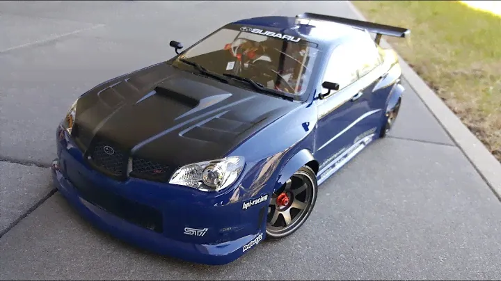 Subaru Impreza Prova HPI Body with HSP Chassis - RC Car 1/10