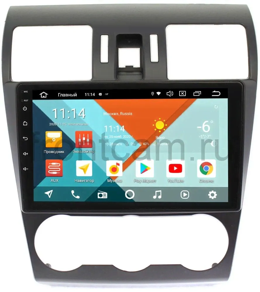 Штатная магнитола Subaru Forester IV, Impreza IV, XV I Wide Media KS9036QR-3/32 DSP CarPlay 4G-SIM на Android 10