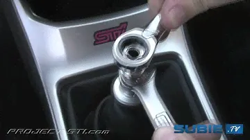 TWM Performance Subaru WRX STI Shift Knob How To Install Video presented by Subie TV