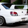 Спойлер крышки багажника - STI на Subaru Impreza WRX GD