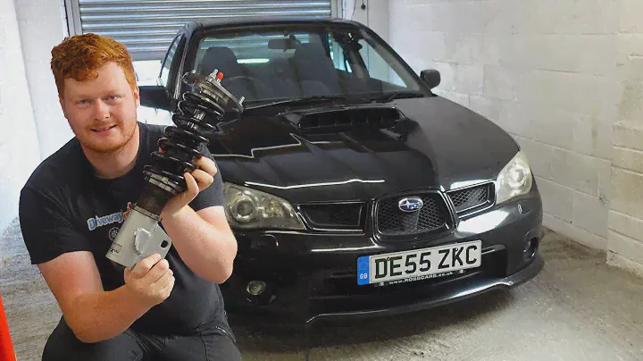 Installing Coilovers onto the WRX Impreza!