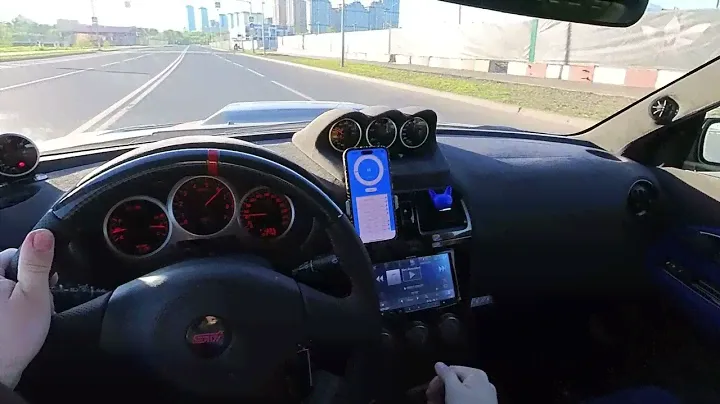 Subaru impreza STI разгон 0-100