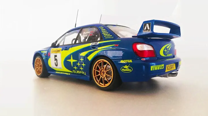 Subaru Impreza WRC Ralli Maketi Yaptım!!! | Tamiya Subaru Impreza WRC 2001 | 1/24 Scale Full Build