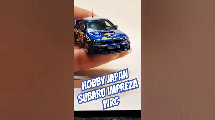 HOBBY JAPAN SUBARU IMPREZA WRC #UNBOXING #wrc #rally #impreza #diecast