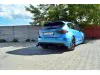 Накладка сплиттер на спойлер багажника от Maxton Design для Subaru Impreza III WRX STI