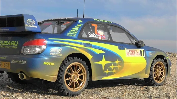 Tamiya XV-01 SUBARU IMPREZA WRC MONTE CARLO"07　R/C　Rally Cars