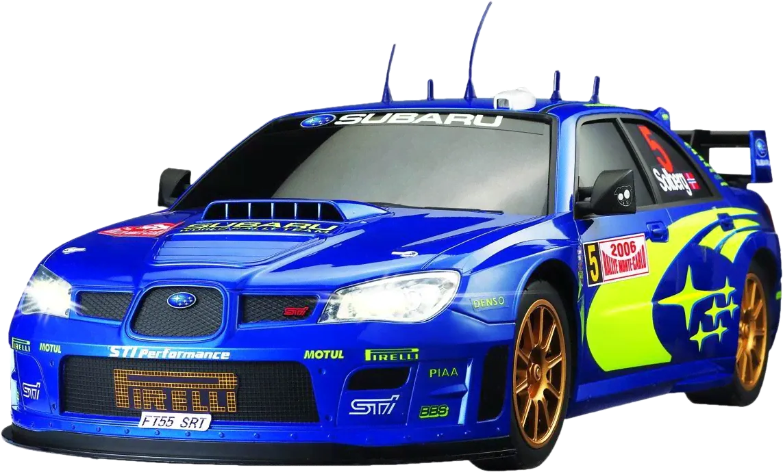 Автомобиль радиоуправляемый SUBARU IMPREZA WRC 1:10 с ЗУ в коробке AULDEY LC227650-0