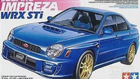 #1 TAMIYA SUBARU IMPREZA WRX STI.