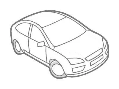SUBARU IMPREZA седан (2000-2007 г.в.) Лобовое стекло