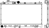 Радиатор охлаждения двигателя Sakura для Subaru Impreza III 2008-2012. Артикул 3421-1029