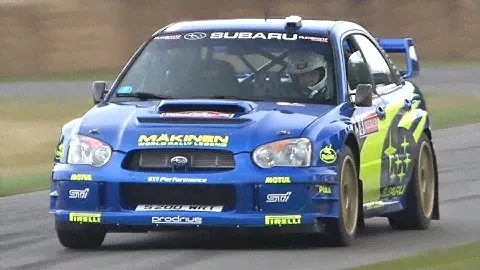 Subaru Impreza S9 WRC '03 ex Tommi Mäkinen | PURE SOUND at Goodwood Festival of Speed!