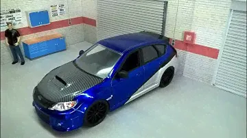 2012 Subaru Impreza WRX STi - Jada Toys (movie car - Fast & furious 7) - 1/24